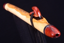 Apricot Native American Flute, Minor, Mid G-4, #I29A